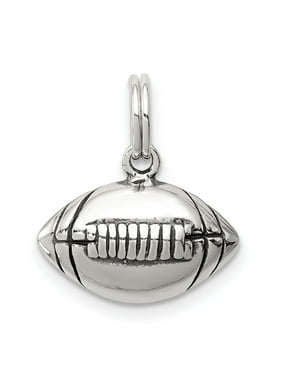12mm x 11mm Mia Diamonds 925 Sterling Silver Solid Chai Life Charm 12mm x 11mm Mia Diamonds 925 Sterling Silver Solid Chai Life Charm
